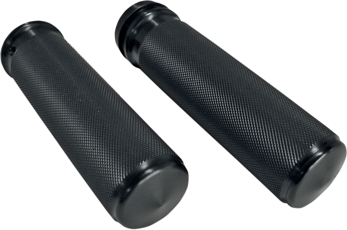 Sensor-Type Knurled Handgrips - TBW- Black