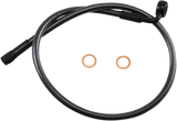 Brake Line - 12mm-90° - 26" - Black Pearl