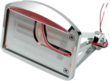 Side Mount Half-Moon LED Taillight and License Plate Mount