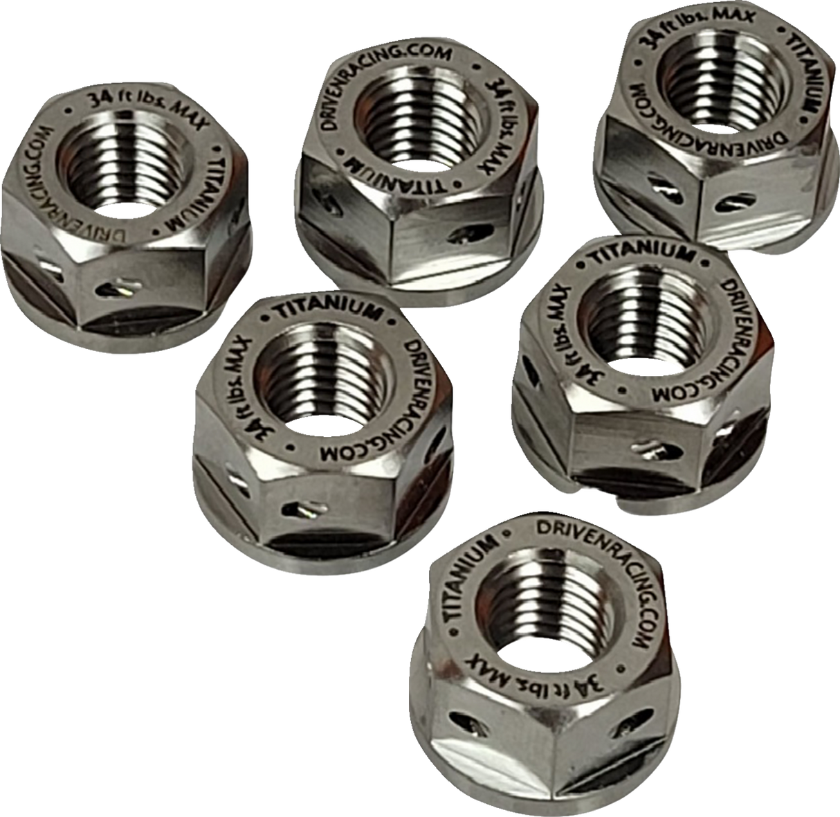 Titanium Sprocket Nuts