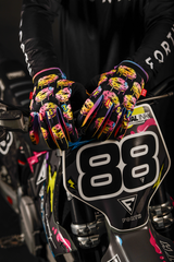Strapped Caroline Buchanan Red Label Sprinkle Fades Gloves