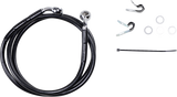 Extended Length Black Vinyl Brake Line Kit [2/2]