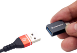 Female USB to Male USB-C Power Adapter