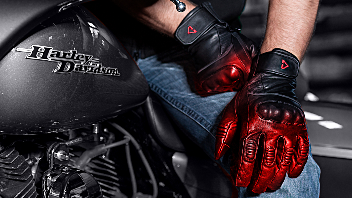 7 V Hard Knuckle Battery Heated Gloves