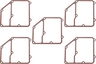 Replacement Transmission Top Cover Gaskets