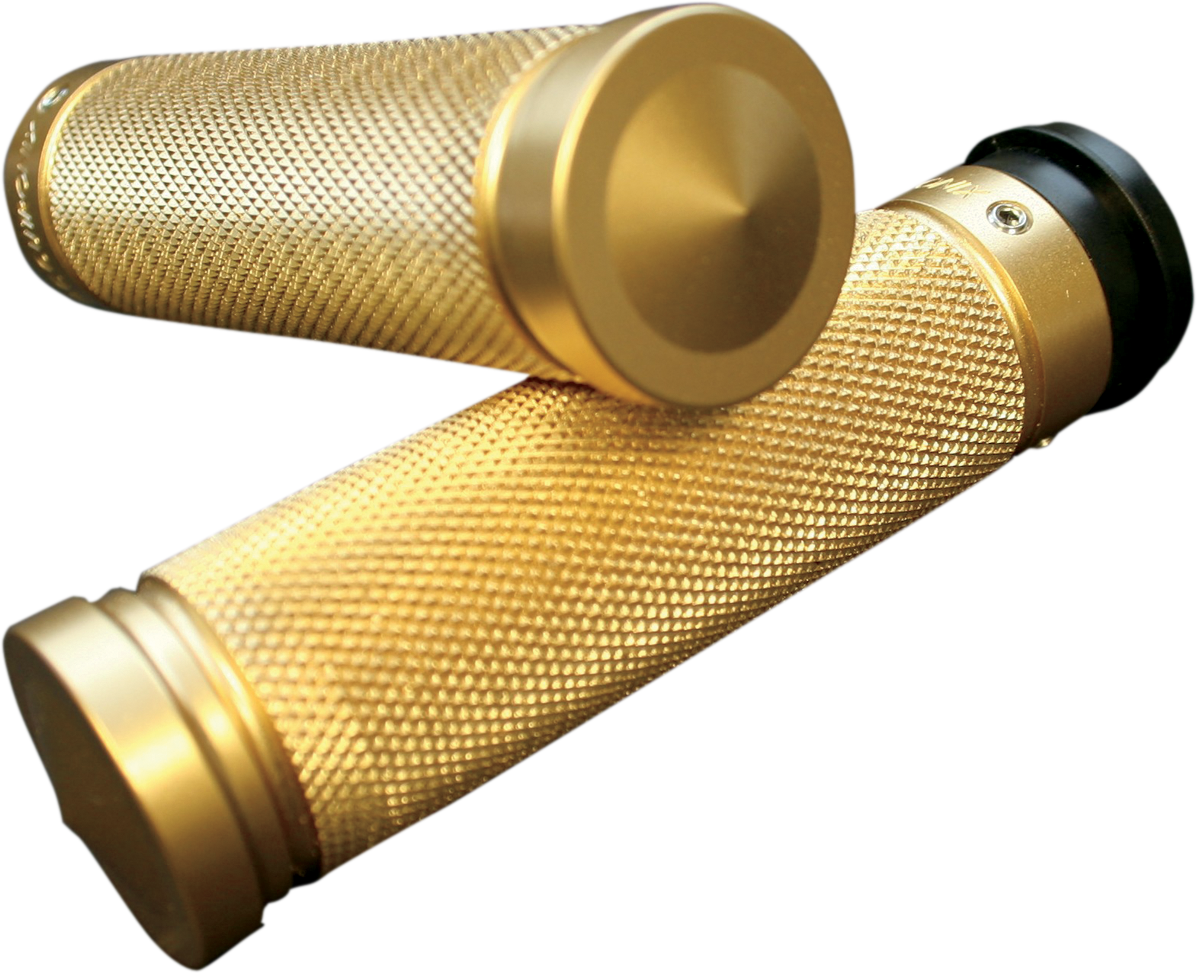 Brass Knurled Custom Grips
