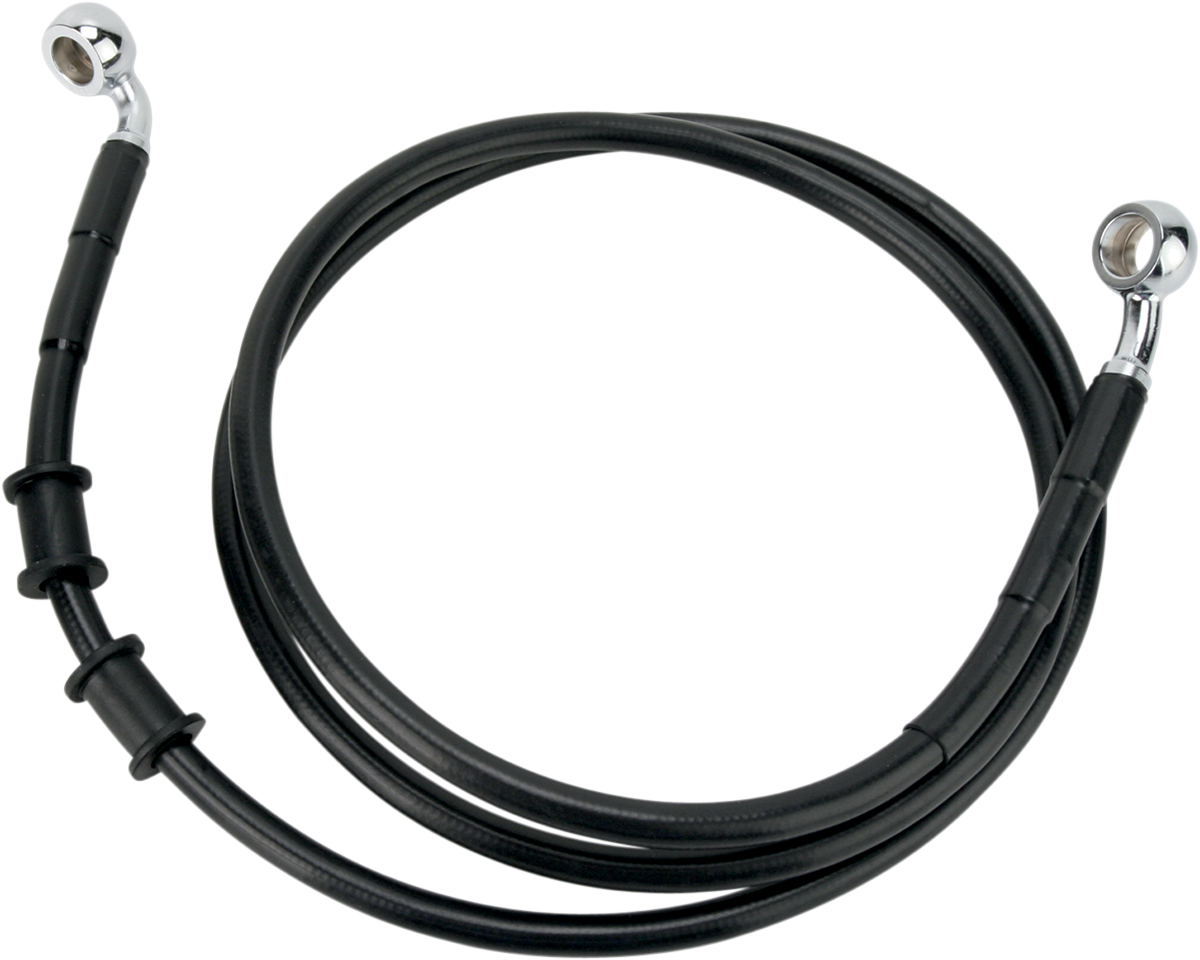 Extended Length Black Vinyl Brake Line Kit [2/2]