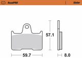 RoadPro Sintered Metal Brake Pads