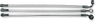 Brake Line - 60/60° - 50" - Black Pearl