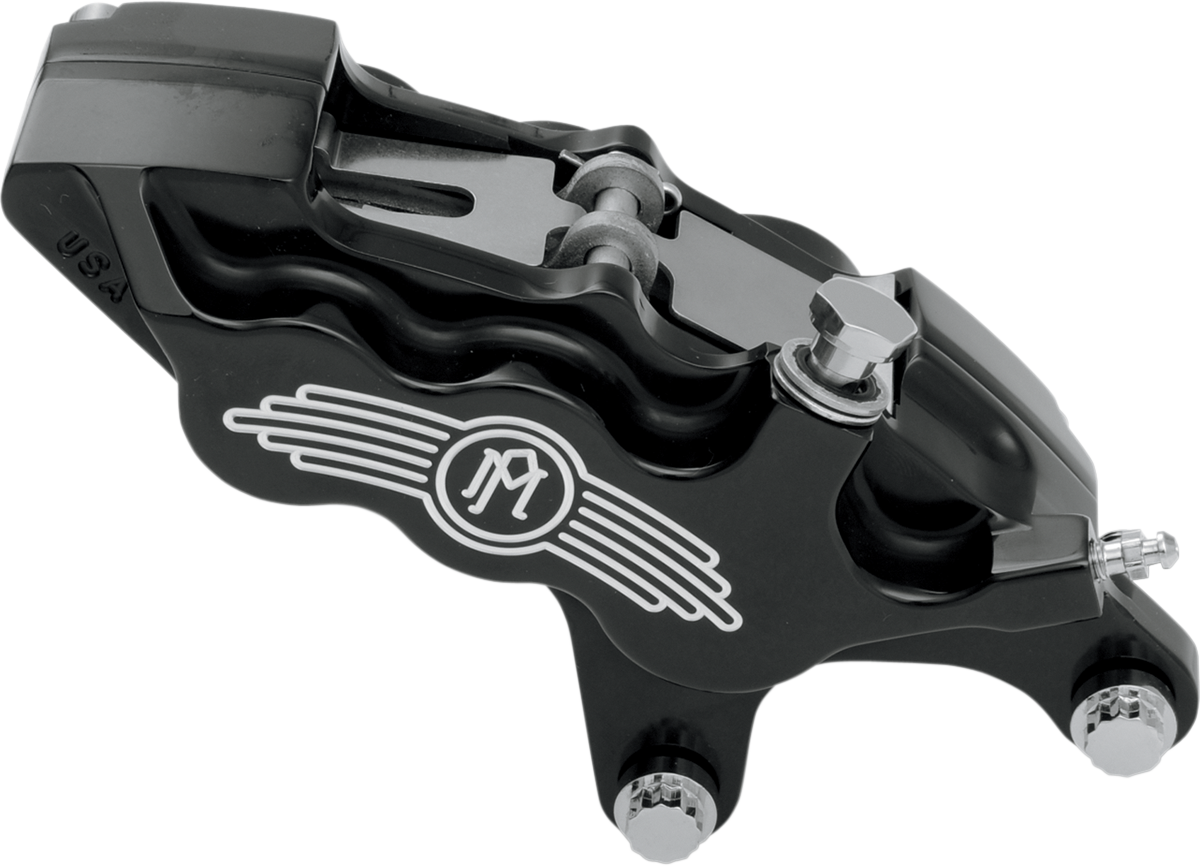 Six-Piston Differential-Bore Front Caliper