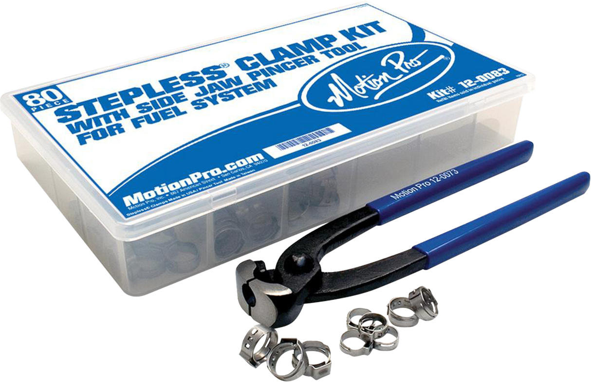 Stepless® Ear Clamp Kit for Fuel System with Pincher Tool