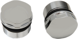 Chrome Fork Tube Plugs and Caps