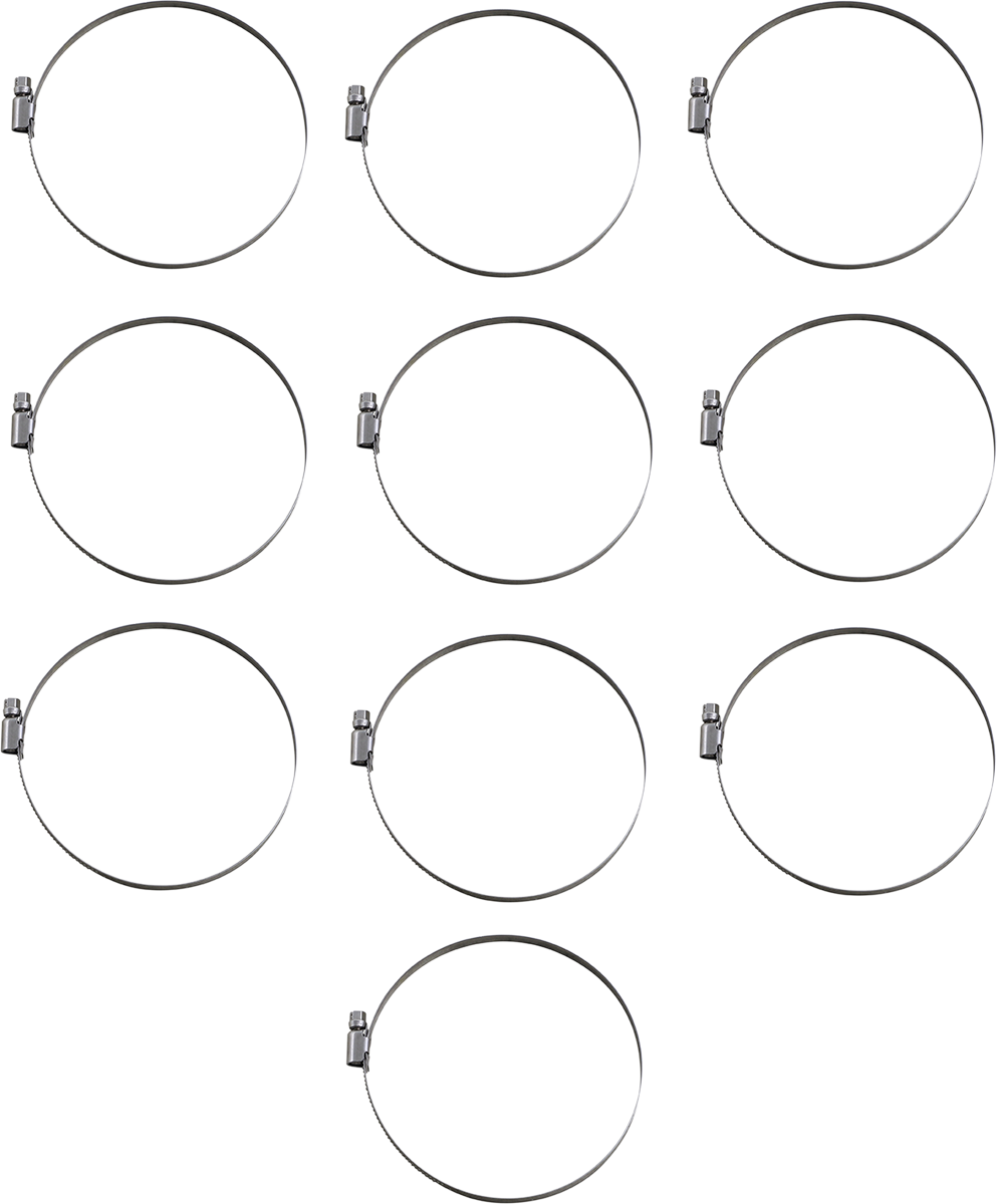 Embossed Stainless Steel Hose Clamps