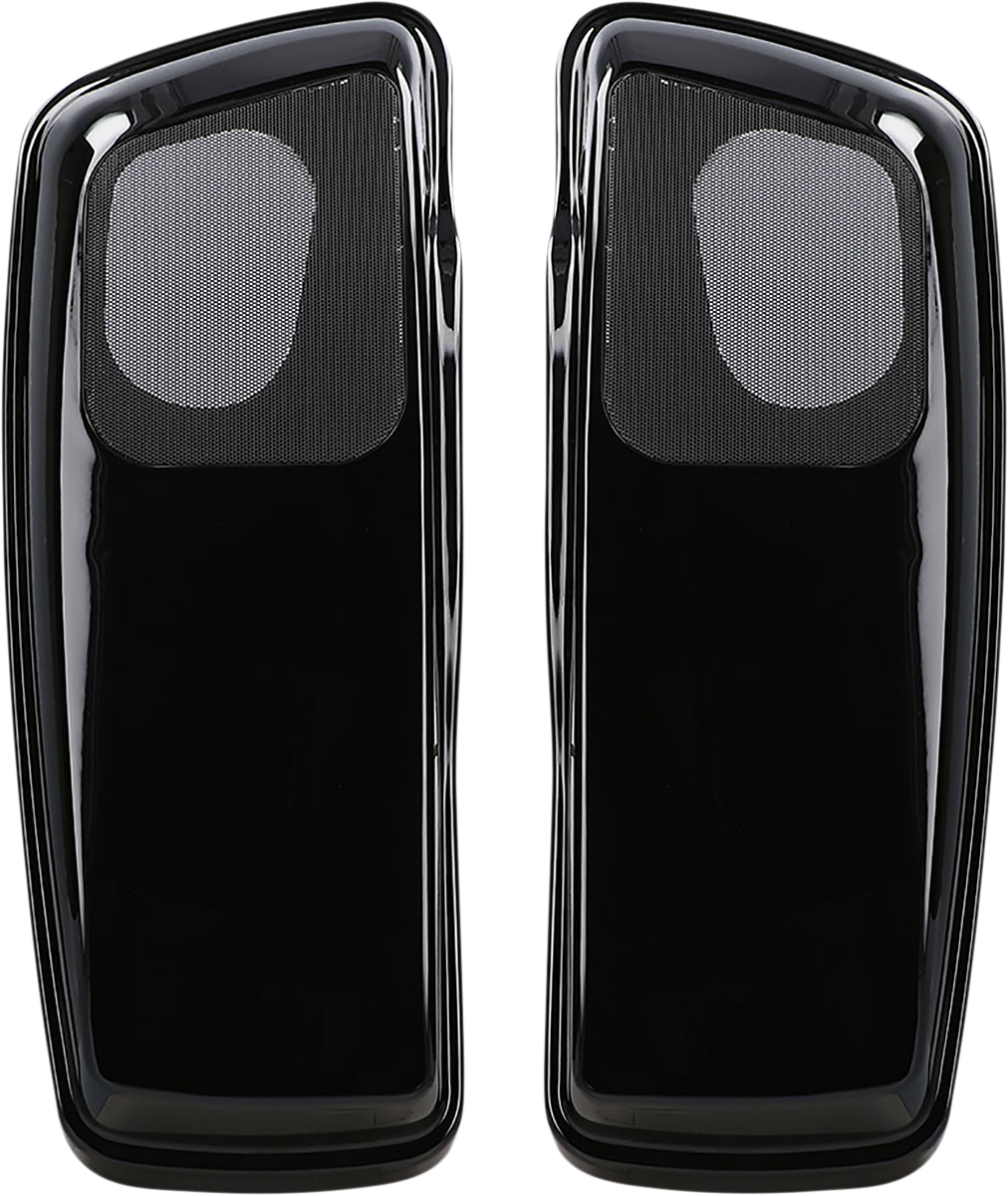 Saddlebag Lid with Speaker Cutouts