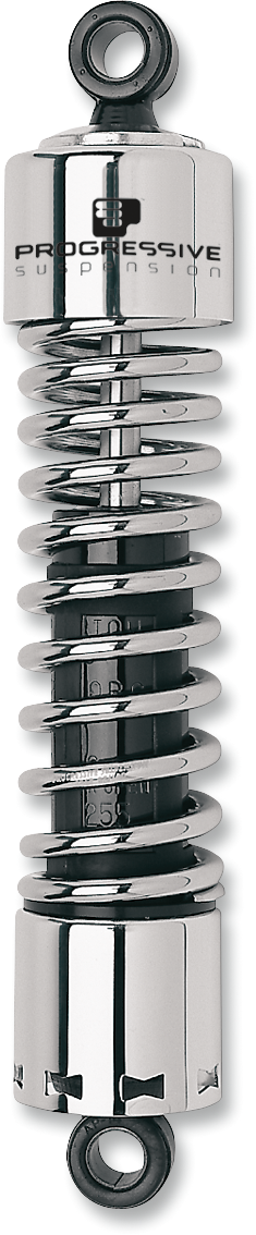 412 Series Shocks — Chrome/Black