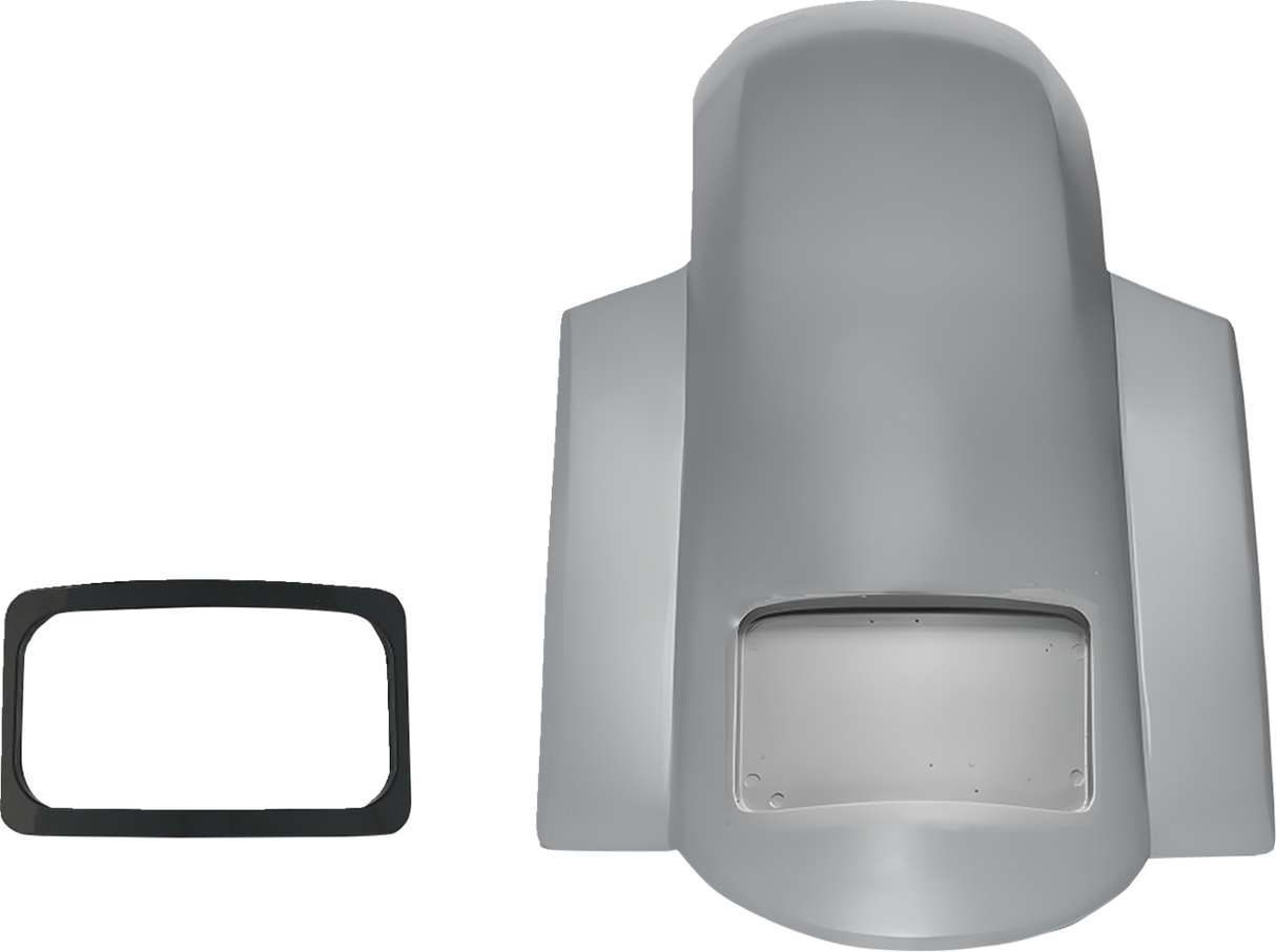 Rear Short Sport Fender and Plate Frame