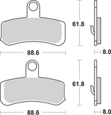 Sintered Metal Harley/Buell Brake Pads