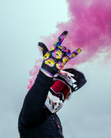 Strapped Caroline Buchanan Red Label Sprinkle Fades Gloves