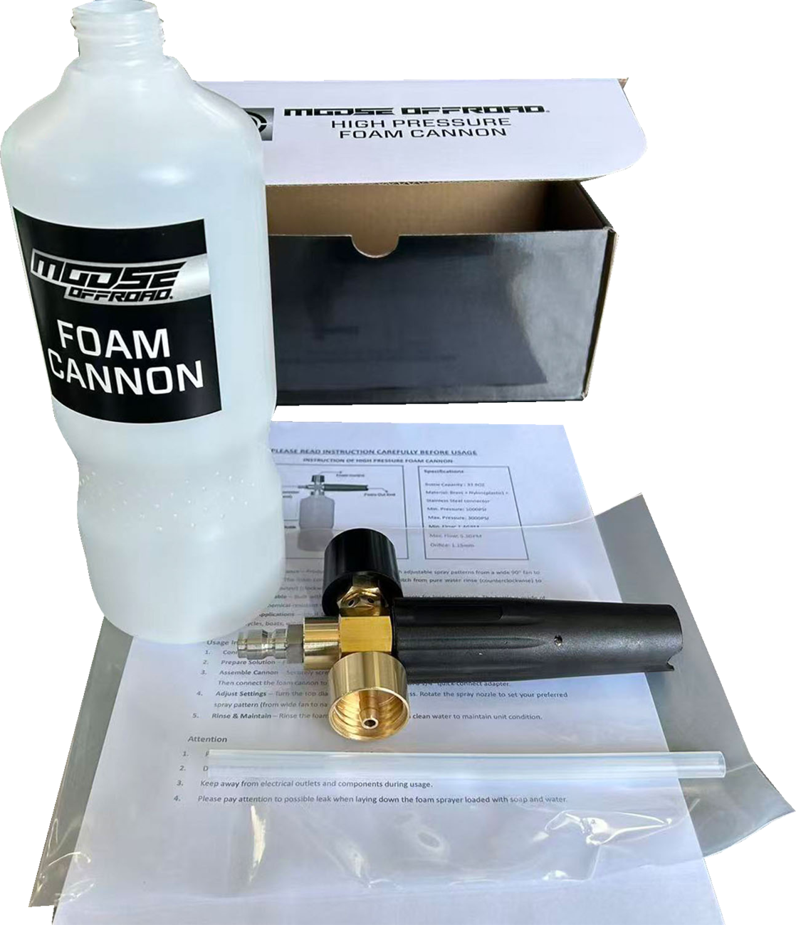 Foam Cannon Attachment