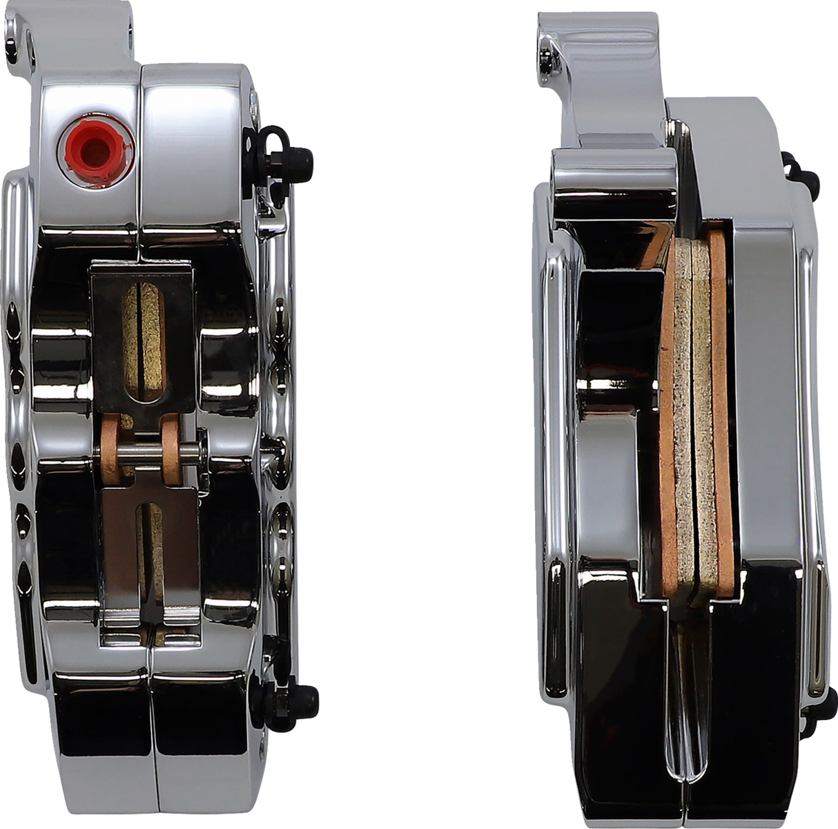 6-Piston Front Direct Bolt-On Brake Calipers for 13" Rotor