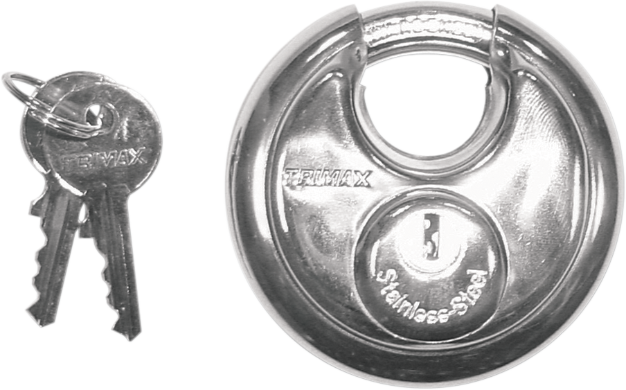 Stainless Steel Round Padlock