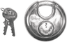 Stainless Steel Round Padlock