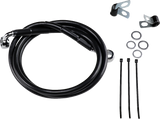 Extended Length Black Vinyl Brake Line Kit [2/2]
