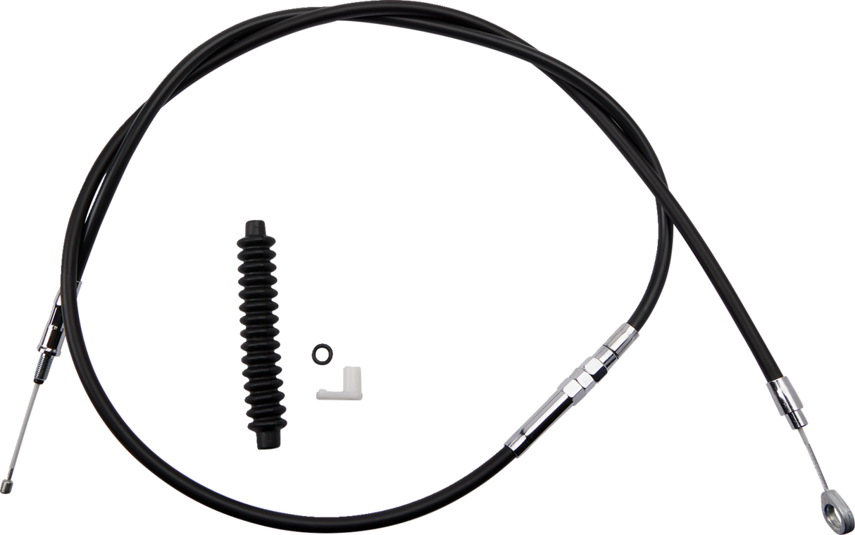 High-Efficiency Black Vinyl Clutch Cable