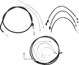 XR Handlebar Installation Kit - 15"-17" Ape Hangers - '21 FLH - Black