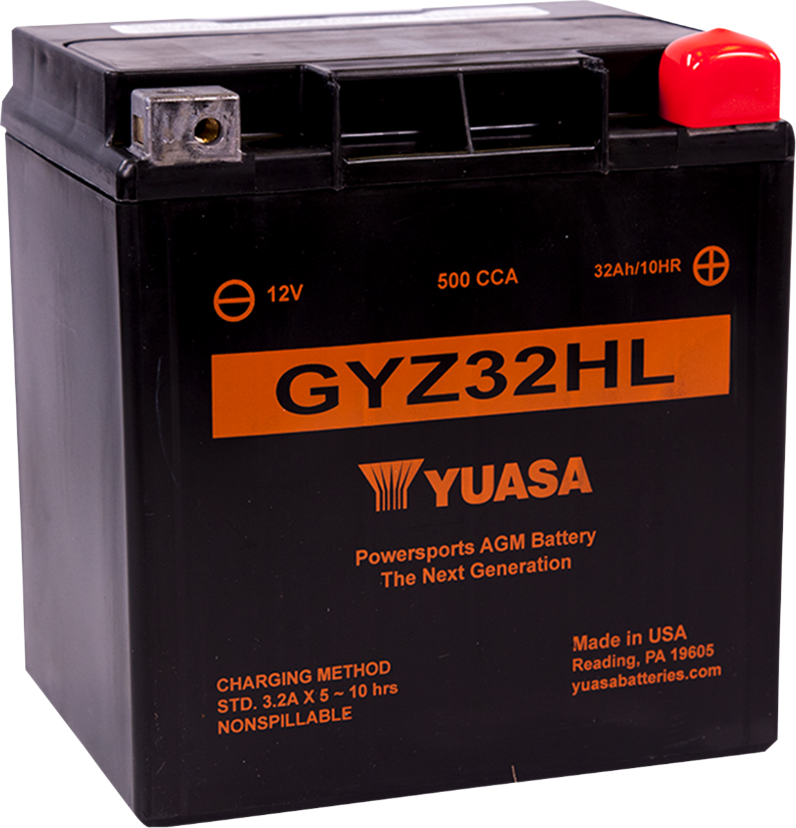 GYZ Factory-Activated AGM Maintenance-Free Battery