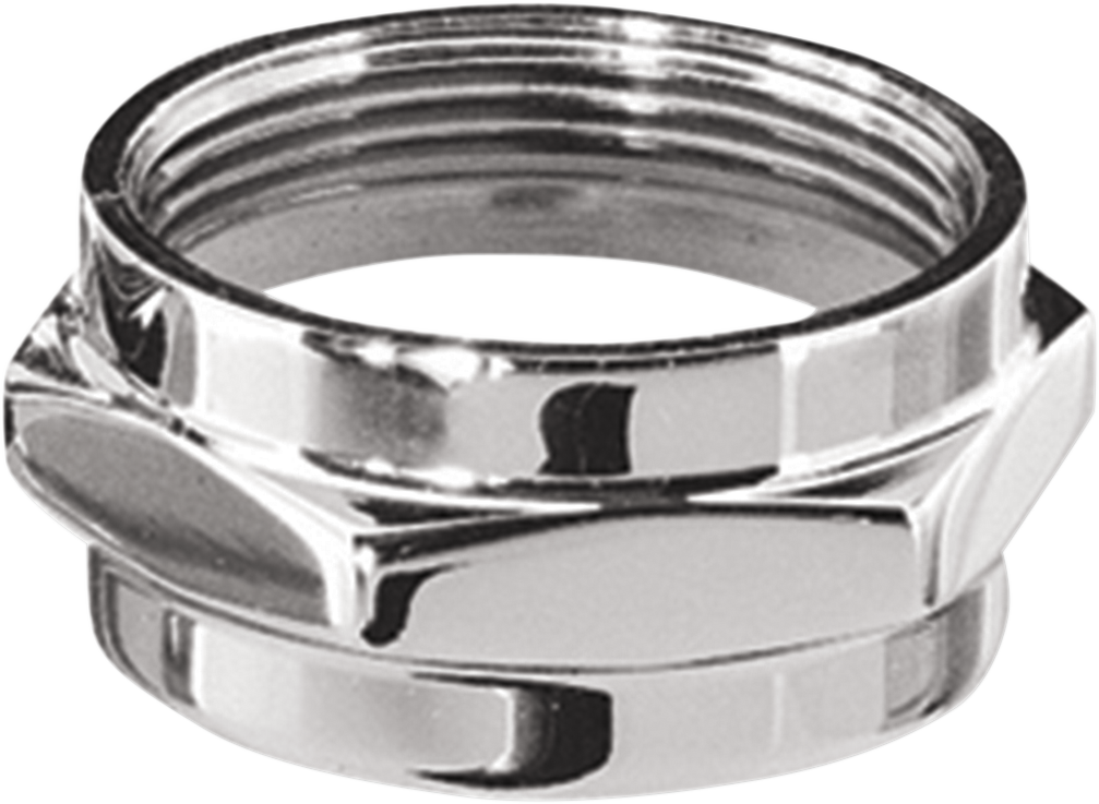 Power-Flo Fuel Valve Chrome Adapter Nut