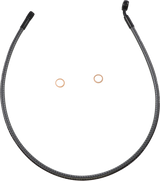 Brake Line - Front - 12 mm - 35° - 30" - KARBONFIBR
