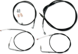 Standard Black Vinyl Handlebar Cable/Brake Line Kit — Ape Hanger