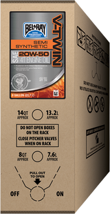 V-Twin Semi-Synthetic 4-Stroke Engine Oil