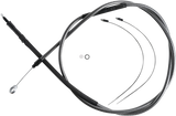 High-Efficiency Polished KARBONFIBR Clutch Cable - 74-11/16"