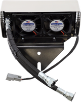 Below Regulator Mount Oil Cooler Kit with Fan for S&S T Series Engines