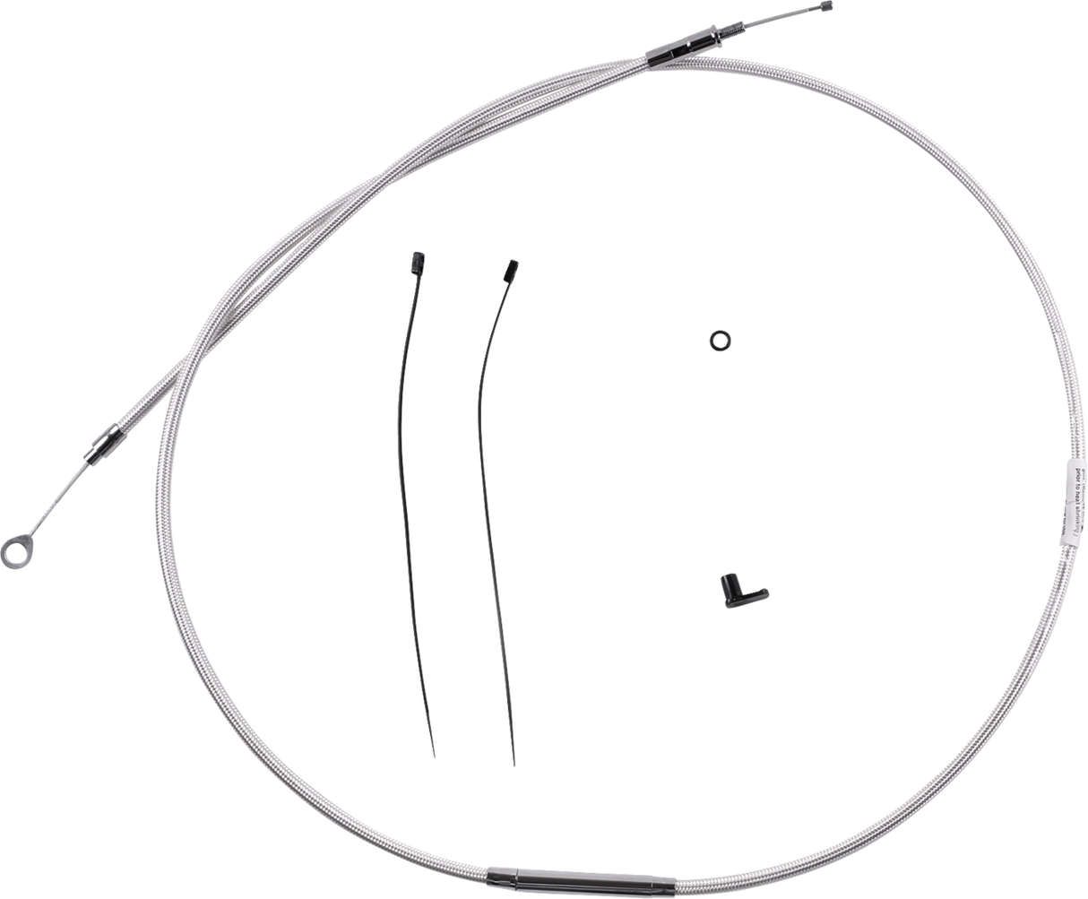 Redesigned Braided Sterling Chromite II® Clutch Cable - 69"