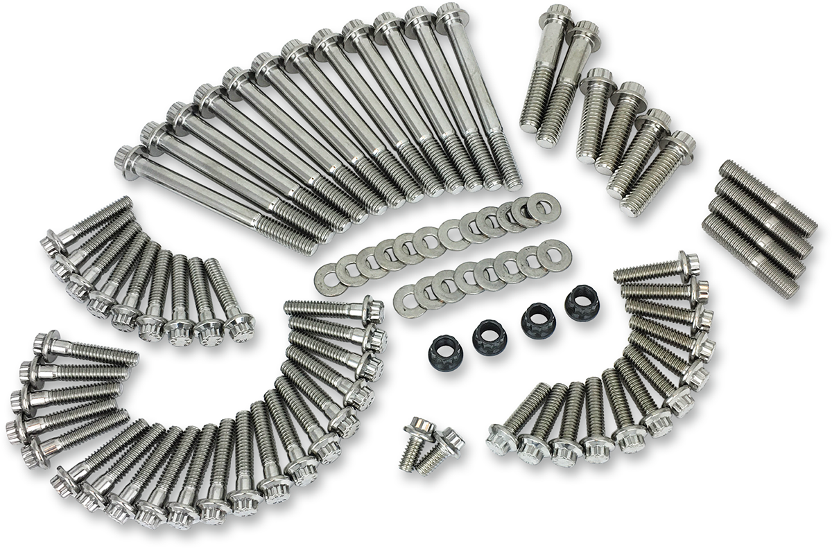 12-Point External Engine Fastener Kit