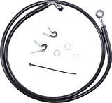 Extended Length Black Vinyl Brake Line Kit [2/2]