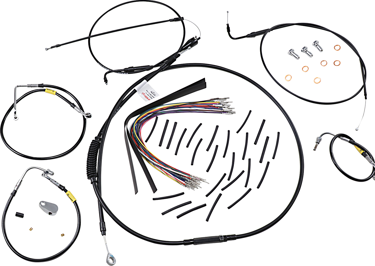 Control Kit for Early Touring Bikes with Bagger Bar Handlebars