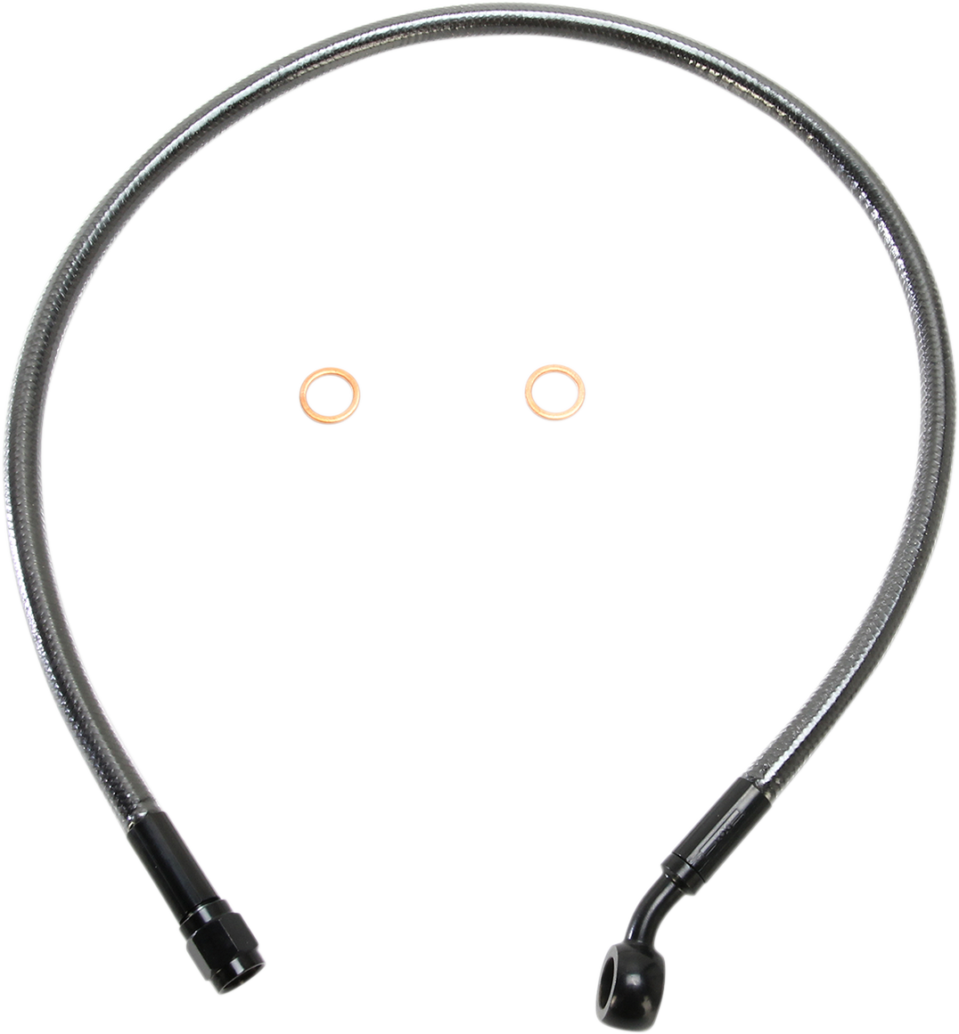 Brake Line - 10 mm-35° - 24" - Black Pearl