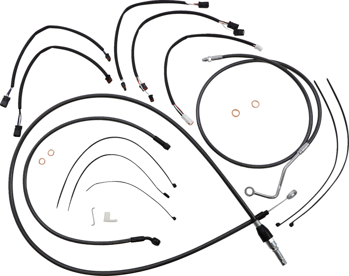 Black Pearl™ Designer Handlebar Installation Kit - 15"-17" - '21-'23 FLHRXS