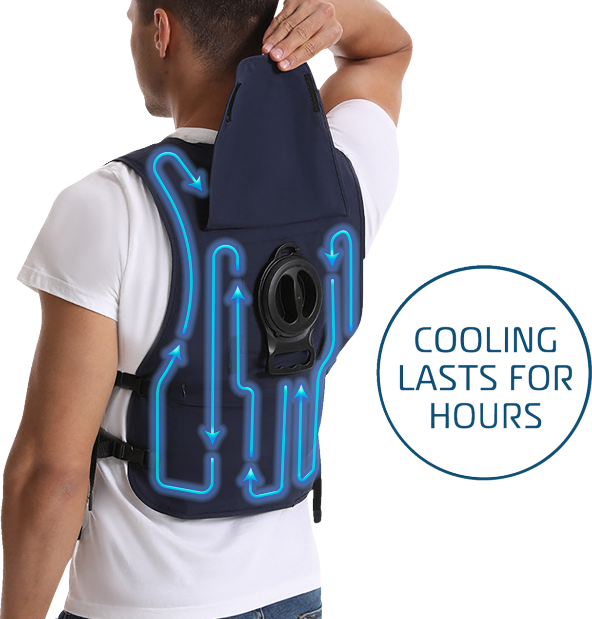 5V Touch Button Circulatory Cooling Vest
