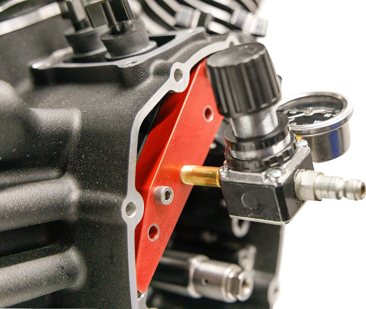 Assembled Engine Case Piston Cooling Jet Pressure Tester