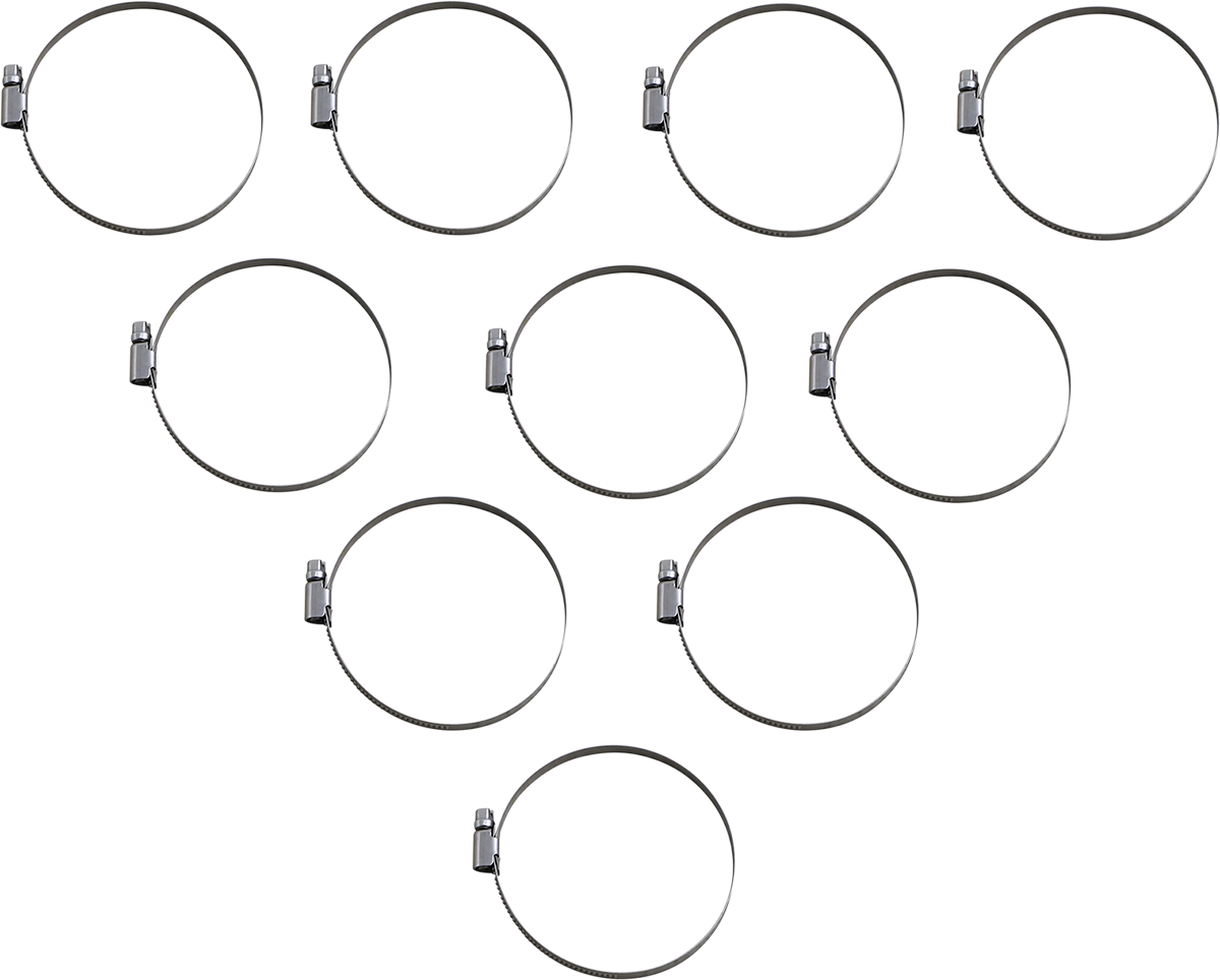 Embossed Stainless Steel Hose Clamps