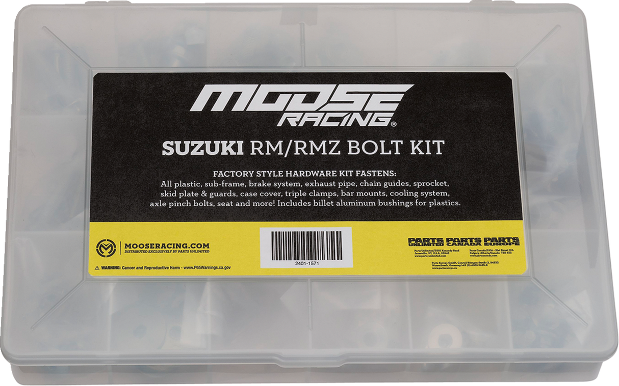 M1 RM/RMZ Bolt Kit