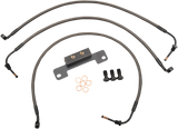 Midnight Braided Brake Line Kit
