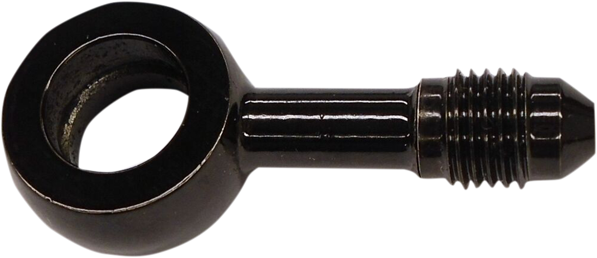 Banjo Fitting - 7/16" - AN3 180° - Black