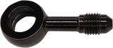Banjo Fitting - 7/16" - AN3 180° - Black
