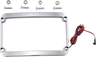 The One Rear Fender Lighted License Frame